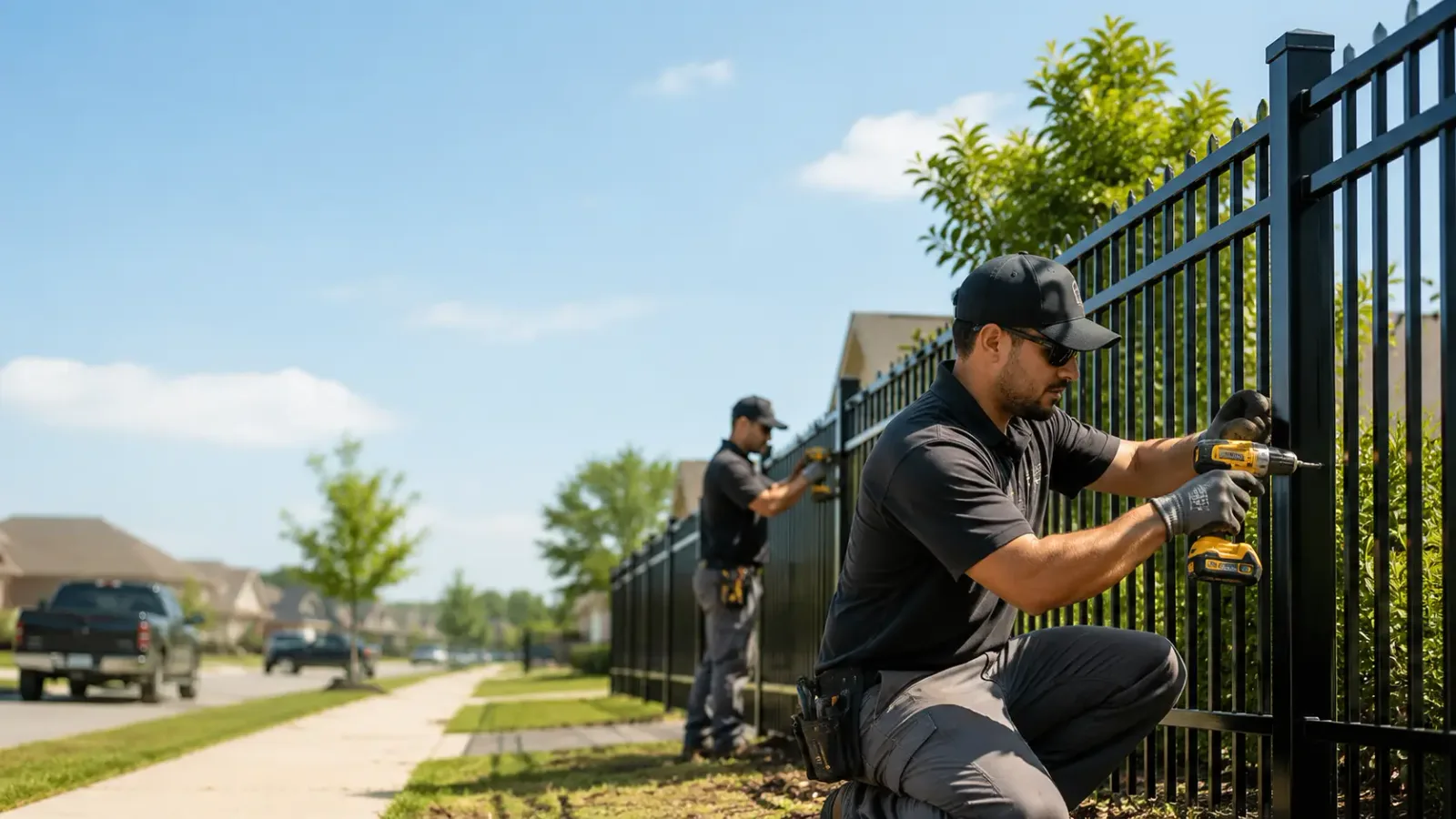 Metal Fence Installation in Mobeetie, TX